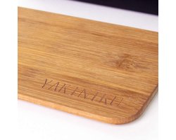 YAKINIKU Bento Box - Zwart - 2x500 ml - Bamboedeksel met Snijplank - Inclusief Bestek - Japanse Lunchbox - Lunch Box Met Vakjes