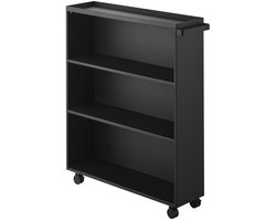 Yamazaki Boekenkast / Boekentrolley - Tower - Zwart