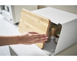 Yamazaki Broodtrommel met Deksel - Tower - Wit