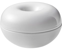 Yamazaki Decorative Bowl, Ceramic, White, One Size