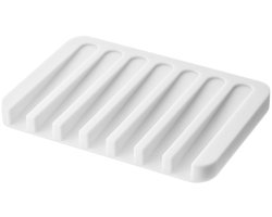 Yamazaki Flow Zeepbakje silicone - Wit