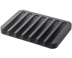 Yamazaki Flow Zeepbakje silicone - Zwart