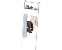 Yamazaki Ladderrek met Plank - Tower - Wit