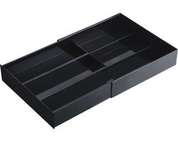 Yamazaki Lade-organizer Uitschuifbaar - Tower - Zwart