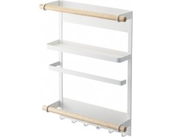 Yamazaki Magnetisch Keukenrekje Koelkast - Tosca - Wit