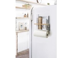 Yamazaki Magnetische Keukenpapier & Foliehouder - Wit