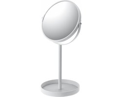 Yamazaki Make Up Spiegel en Accessoire houder - Tower - Wit