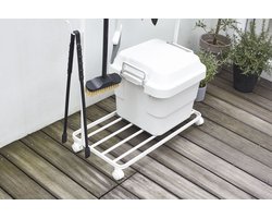 Yamazaki Opbergrek met Wieltjes - Tower - Wit