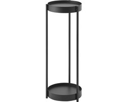 Yamazaki Plantenrek Binnen met Wielen - Tower - Zwart