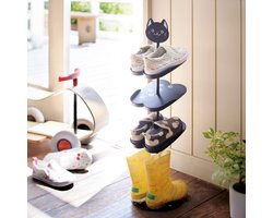 Yamazaki Schoenenrek voor Kinderen - Kat - Zwart