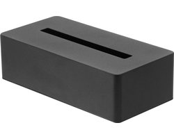 Yamazaki Tissuebox - Tower - Zwart