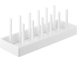 Yamazaki Tower Deksel & pannenhouder verstelbaar - Wit