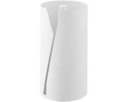 Yamazaki Tower Keukenrolhouder rond - Wit