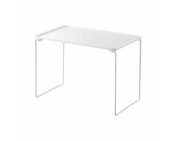 Yamazaki Tower Stapelbaar rek inklapbaar L - Wit