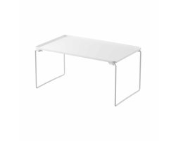 Yamazaki Tower Stapelbaar rek inklapbaar M - Wit