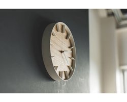 Yamazaki Wandklok - Rin - Beige