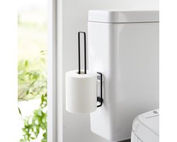 Yamazaki Zelfklevende WC Rolhouder - Tower - Zwart