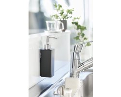 Yamazaki Zelfklevende Zeepdispenser - Tower - Zwart