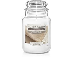 Yankee Candle - Home Inspiration White Linen & Lace Large Jar