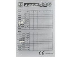 Yathzee scoreblok 1 stuks - 100 pagina's