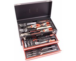 Yato 38951 Serie - Gereedschapskoffer - 80 stuks - CrV Staal - Professionele Kwaliteit