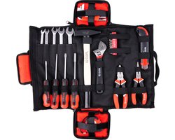 YATO Basis gereedschapsset in duurzame tas - 44 delig
