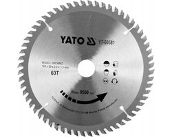 YATO Cirkelzaagblad - Ø 160mm - 60T - Binnendiameter 20 mm