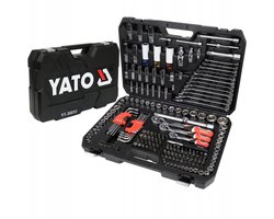Yato Gereedschapset 1/4", 3/8", 1/2" - 198 Delig