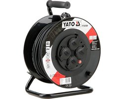 YATO Przedłużacz bębnowy 4 gniazda IP44 16A 40 m