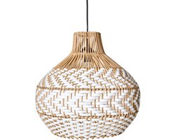 YAUCO - Hanglamp - Wit - Rotan