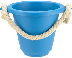 Yello Eco Emmer Junior - 100% Gerecycled Polypropyleen/Katoen - Blauw, 18,5 x 15,8 cm - Duurzaam & Veilig voor Kinderen