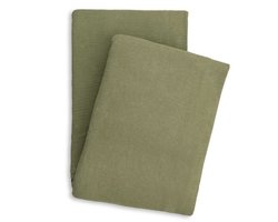 Yellow ICA Bedsprei - Army Green - 180x260 cm