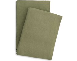 Yellow ICA bedsprei - Army Green - 270 x 260 cm