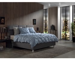 YELLOW Nova Dekbedovertrek - Litsjumeaux - 240x200/220 cm - Colonial Blue