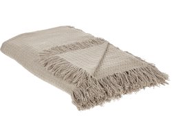 YERBENT - Bedsprei - Taupe - 200 x 220 cm - Katoen