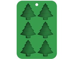 Ynkkvre - Cakevorm - Bakvorm - Gietvormen - Siliconen Mal - 3D Kerstboom Siliconenmal - Kerst Mal - Voedselveilig Siliconen - 26,5x18,5cm - Veelzijdig Gebruik - Oven & Vaatwasser Bestendig