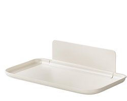 Ynkkvre - Wandplank - Opbergplank - Opvouwbare wandplank - Zelfklevend ABS-plankje zonder boren - Voor badkamer, keuken en slaapkamer - 1 stuks - Groot