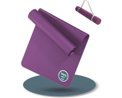 Yoga Mat Extra Antislip 180x60 cm - Draagriem Inclusief - Ideaal voor Workout en Meditatie