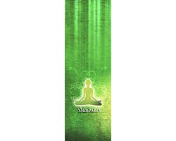 Yoga Poster Canvas - Wanddecoratie Kunstprint - Woonkamer Decoreren - Natuurlijk Canvas 320g/m² - 90x30 cm - Meerdere Kleuren