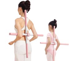 Yoga Sticks Stretching Tool - Retractable Posture Corrector Humpback Correction Stick posture corrector back brace belt