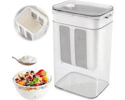 Yoghurt Maker Zeef - yoghurtzeef - Herbruikbare Yoghurt - yoghurtwei-scheider - Karnemelk Filter - Voor Griekse Yoghurt, Sojamelk En Meer