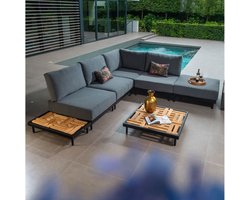 Yoi Loungeset Natsu Kurai-Teak 7-Delig