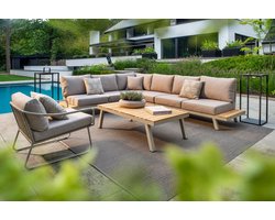 Yoi Loungestoel Moledo Dark Grey