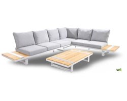 Yoi - Yuwaa Loungeset Hoekset Wit Grijs