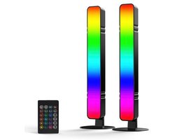 YONO Light Bar RGB - Gaming Monitor Verlichting - LED Lamp Sfeerverlichting - Bureau - Tafel - 2 Stuks