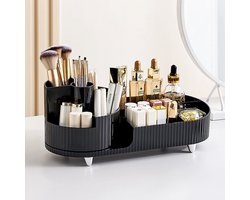 YONO Make Up Organizer Draaibaar Staand XL - Organizer Skincare - Parfum Houder - Zwart