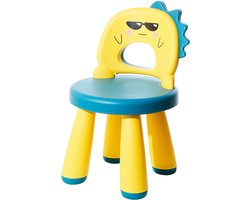 YOR® Peuterstoel - Kinderstoel - Peuter Stoel - Geel - 29cm x 28cm x 47cm