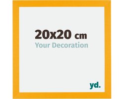 Your Decoration - Fotolijst 20x20 cm - MDF - Geel - Mura