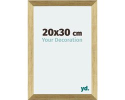 Your Decoration - Fotolijst 20x30 cm - MDF - Goud Glans - Mura