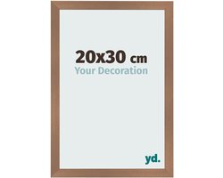 Your Decoration - Fotolijst 20x30 cm - MDF - Koper Decor - Bologna